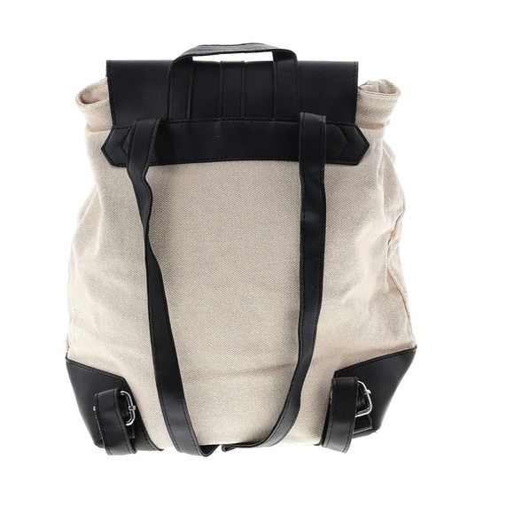 Deux Lux Backpack in Canvas with Black Details - Picture 8 of 8